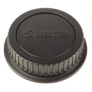 Tapa posterior para cualquier lente de cámara Canon EF EF-S