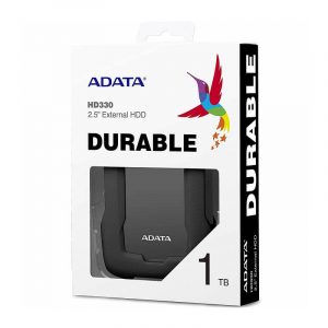 Disco Duro Externo ADATA 1Tb Uso Rudo HD330 USB 3.1 Negro
