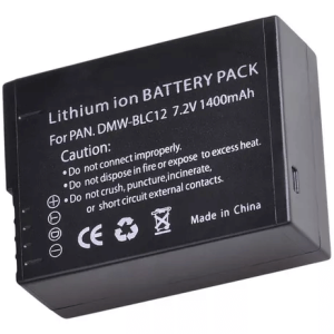 Batería DMW-BLC12 para Panasonic Lumix DMC-G5 G6 G7 G81 G85 GH2 GX8